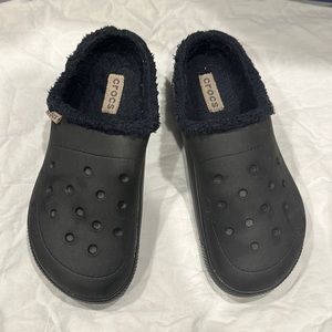 Crocs winter furry inside
